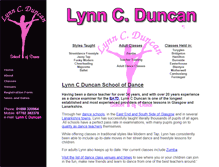 Tablet Screenshot of lynncduncan.co.uk